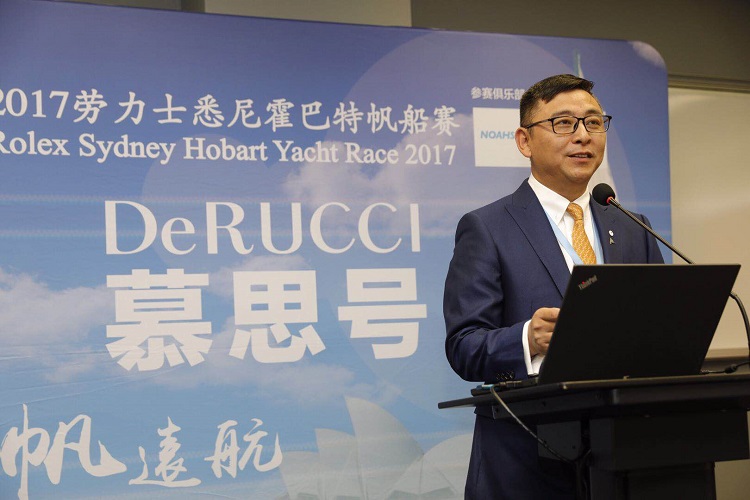 derucci慕思号首战悉尼霍巴特帆船赛